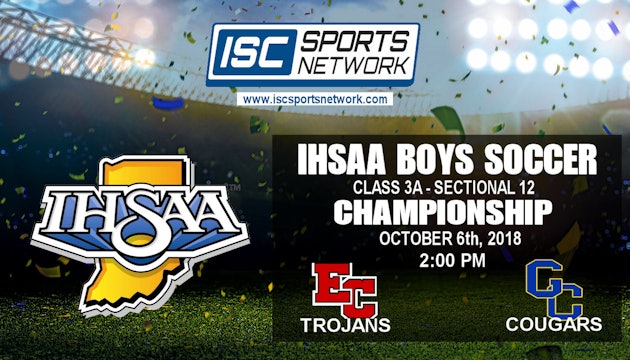 2018 IHSAA BS East Central vs Greenfield-Central 10/6
