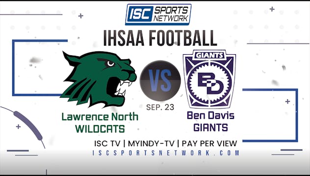2022 FB Lawrence North at Ben Davis 9/23