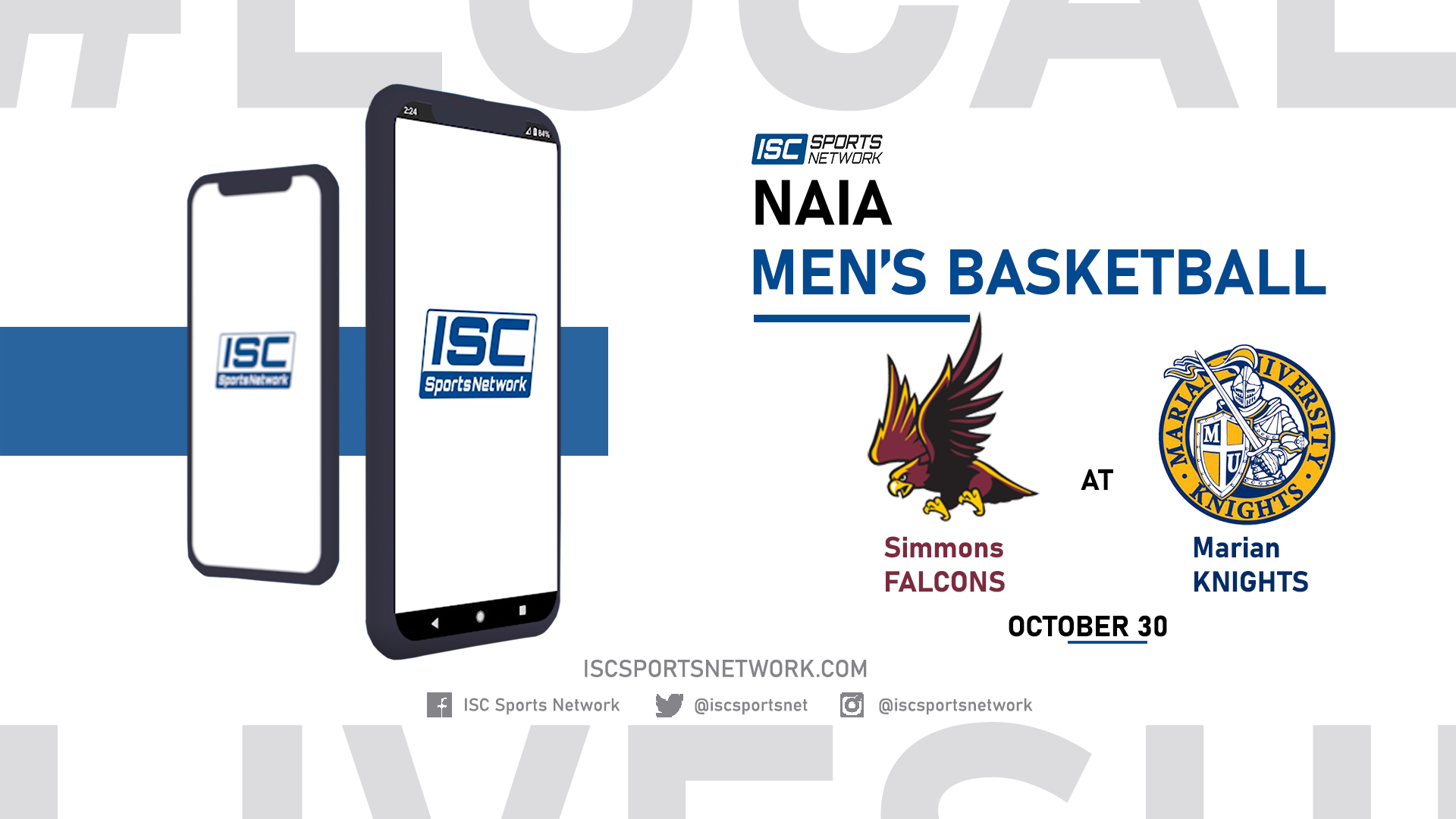 2021 MBB Simmons at Marian 10/30