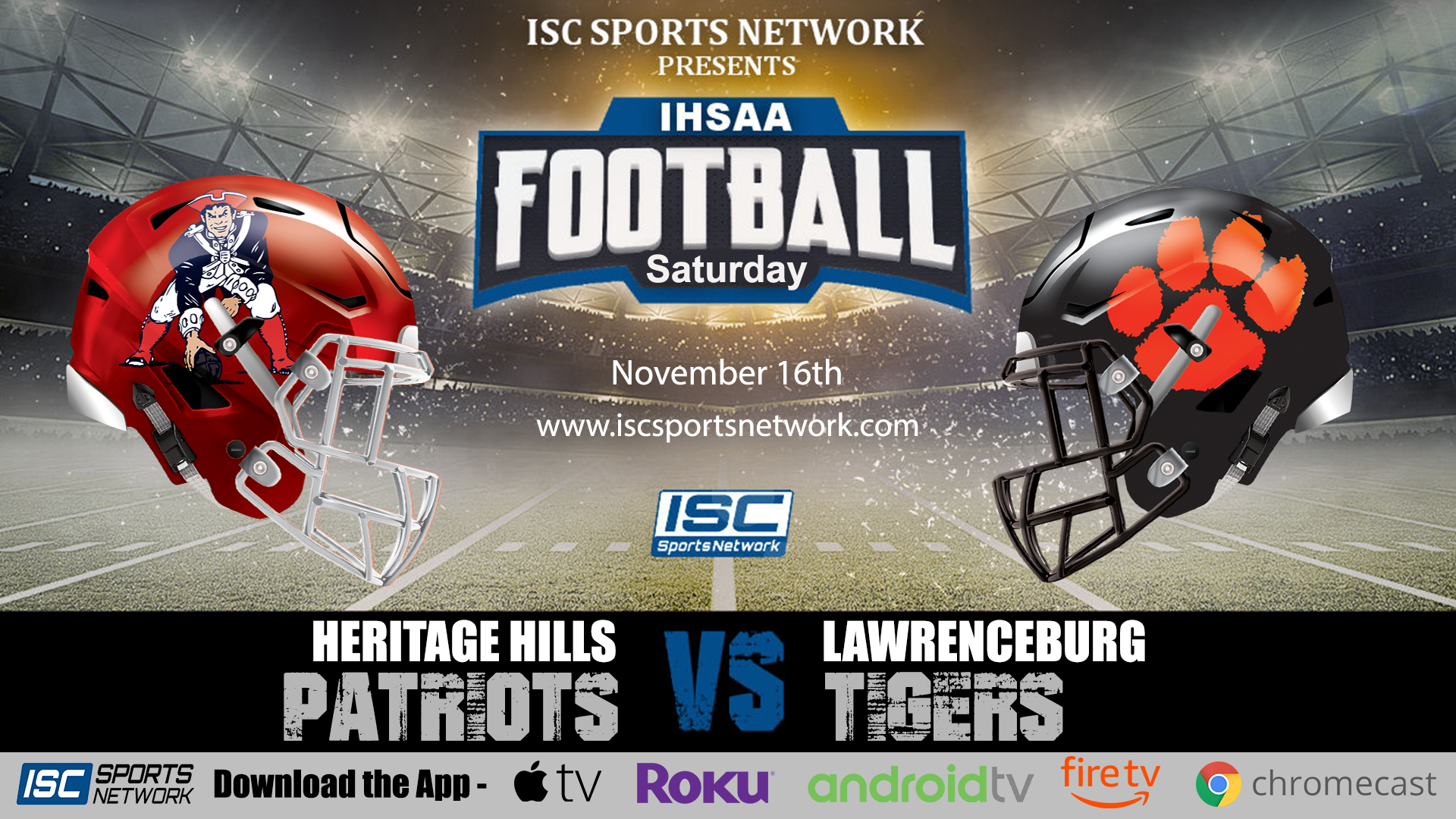 2019 IHSAA FB Heritage Hills at Lawrenceburg