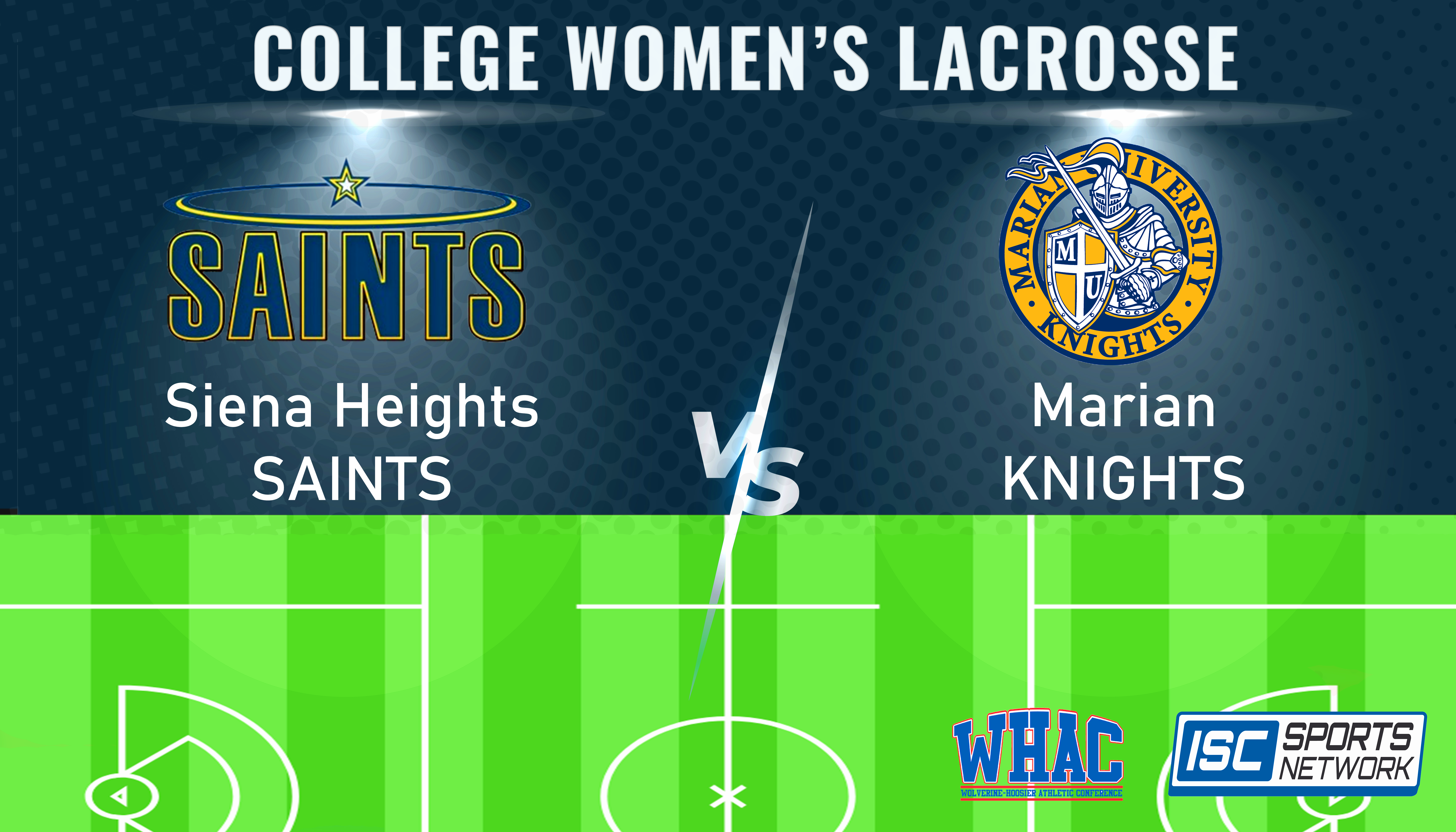 2024 WLAX Siena Heights at Marian 4/16 (WHAC Tournament) 