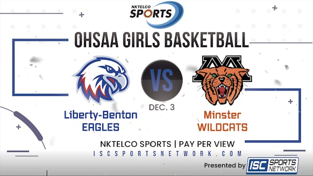 2022 GBB Liberty-Benton at Minster 12/3