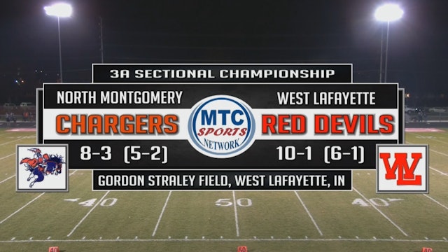 2015 IHSAA FB North Montgomery at West Lafayette