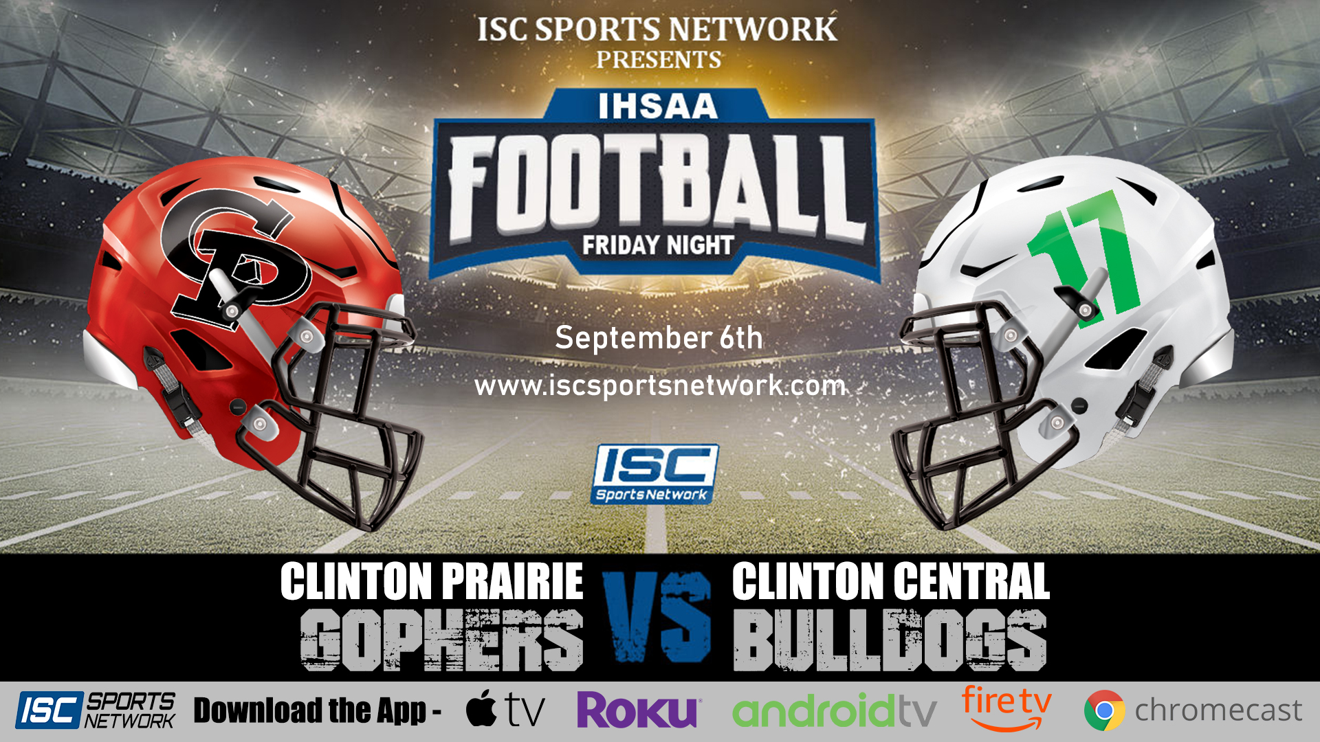 2019 FB Clinton Prairie at Clinton Central