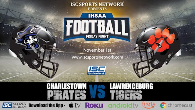 2019 IHSAA FB Charlestown vs Lawrence...