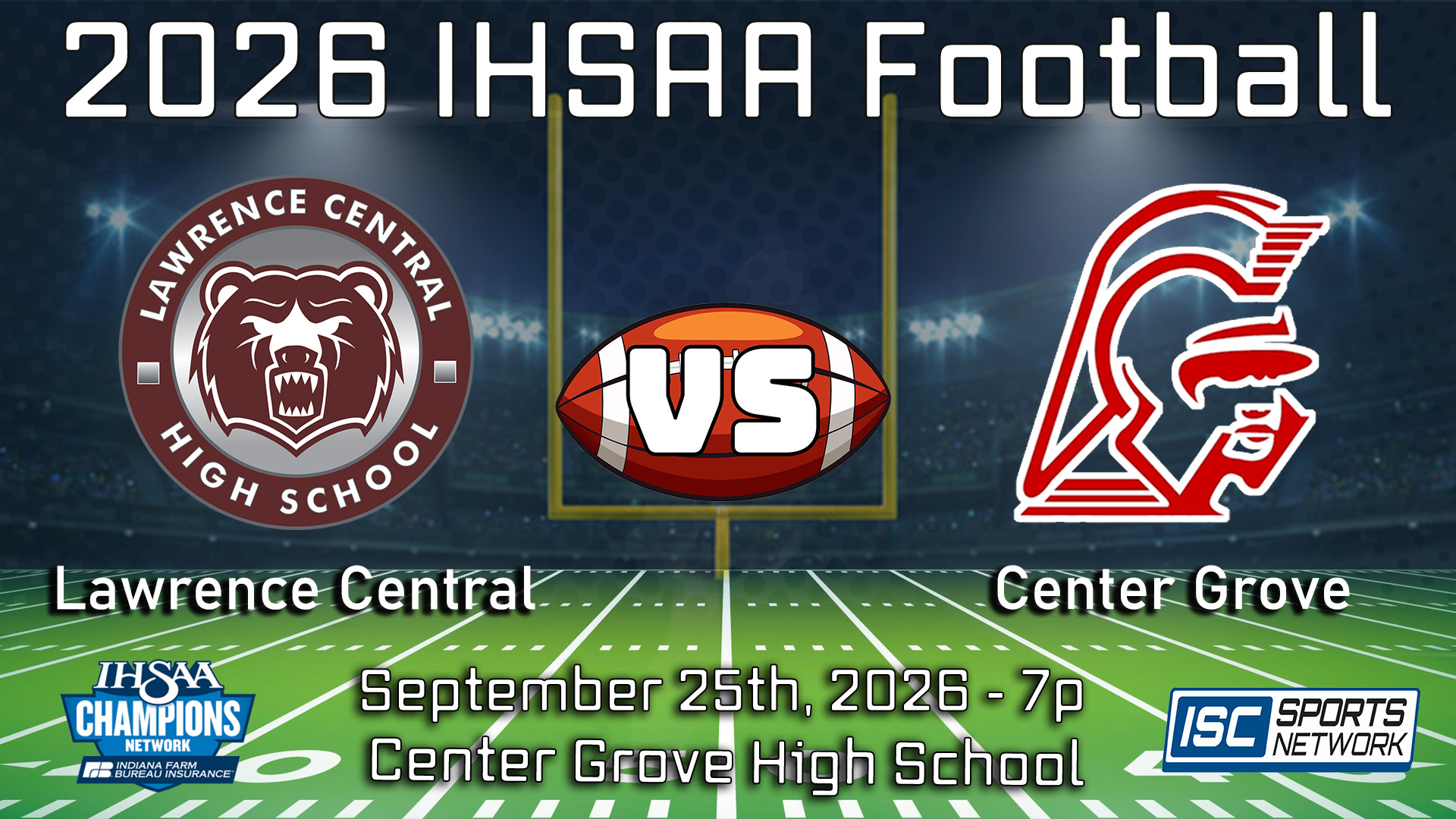 2026 FB Lawrence Central at Center Grove