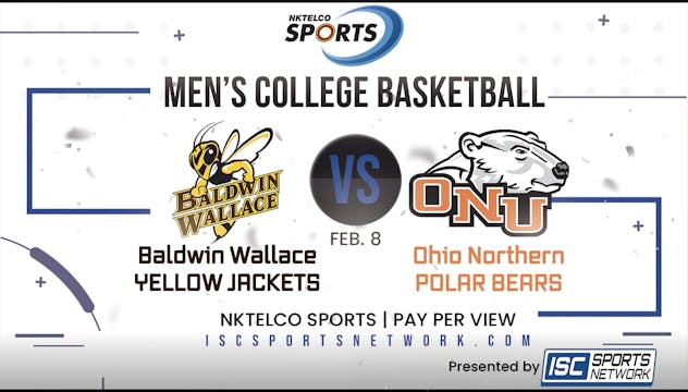 2023 MBB Baldwin Wallace at Ohio Nort...