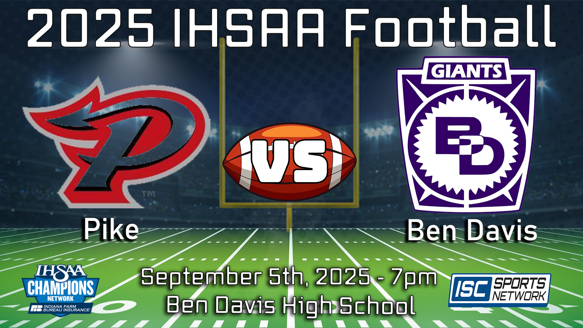 2025 FB Pike at Ben Davis - 09/05