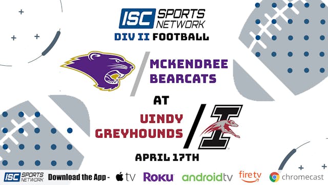 2021 CFB UIndy vs. McKendree 4/17