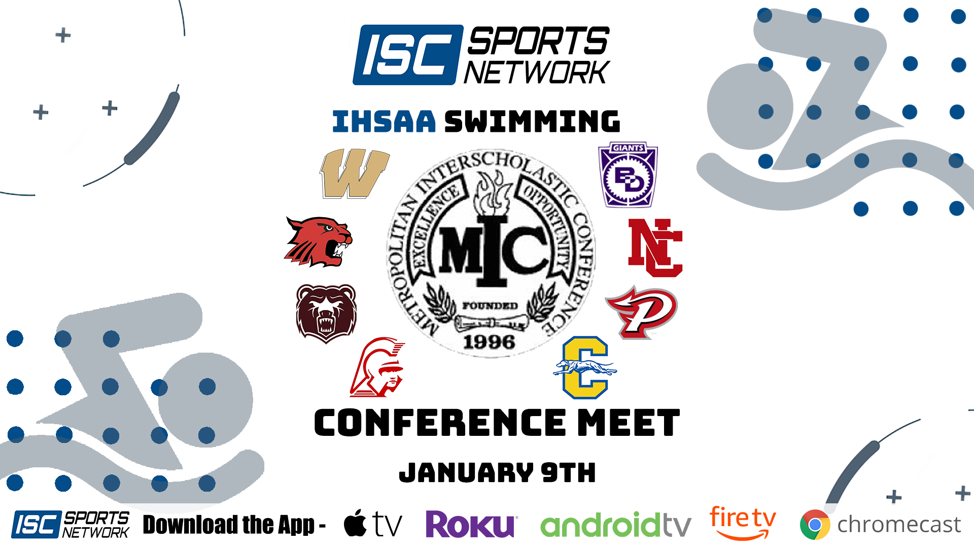2021 SWIM MIC Conference Boys Championships 1/9