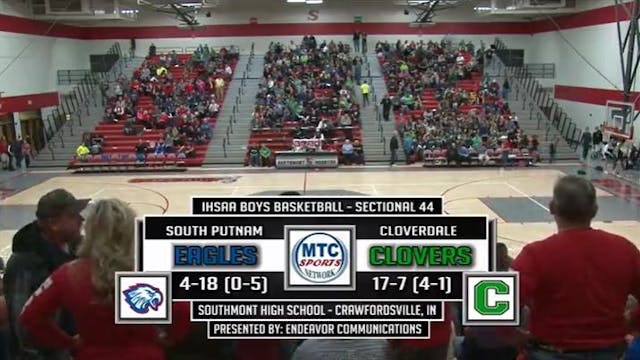2016 IHSAA BBB South Putnam vs Clover...