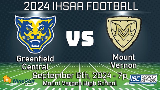 2024 FB Greenfield Central at Mount V...