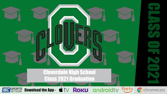 2021 Cloverdale High School Graduation 5/29