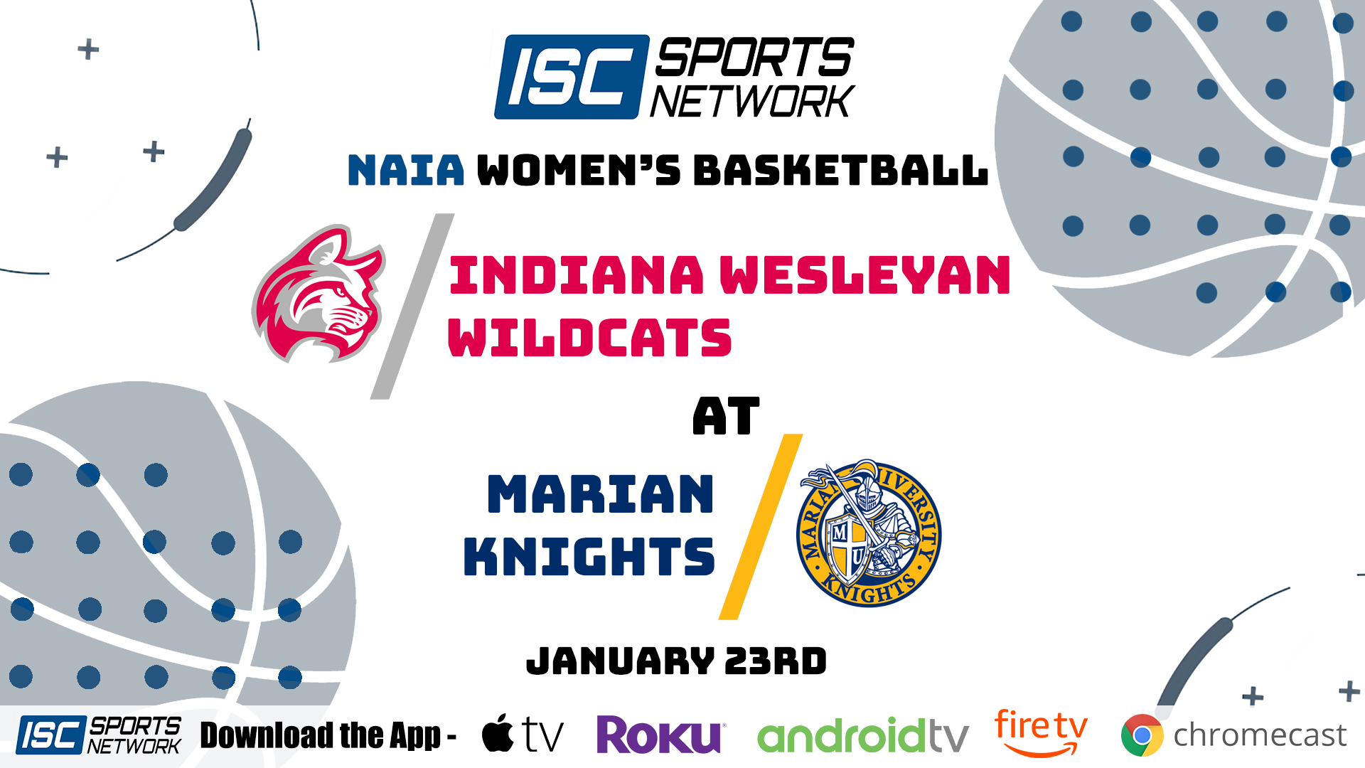 2021 WBB Indiana Wesleyan at Marian 1/23