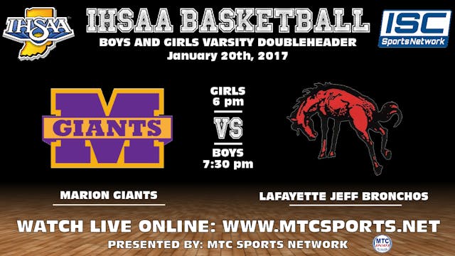 2017 GBB Marion at Lafayette Jeff