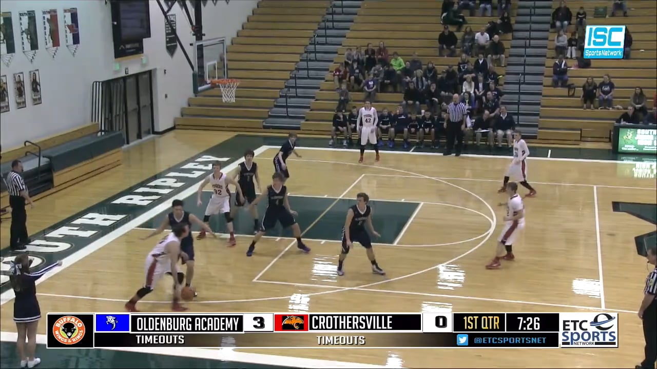 2014 BBB SRT Oldenburg Academy vs Crothersville