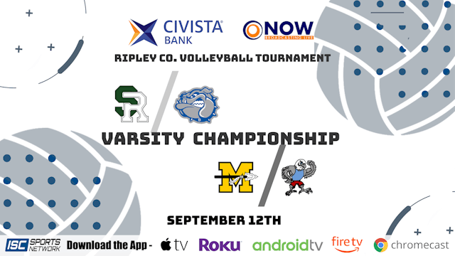 2020 GVB Varsity Championship: Milan vs. Batesville 9/12