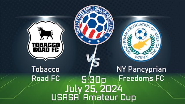 2024 USASA  Amateur Cup: Tobacco Road...