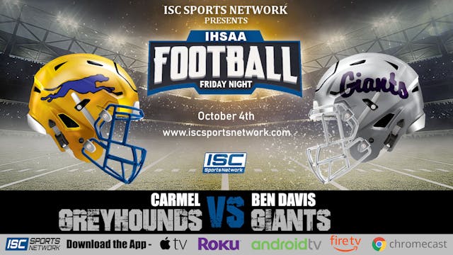 2019 FB Carmel at Ben Davis