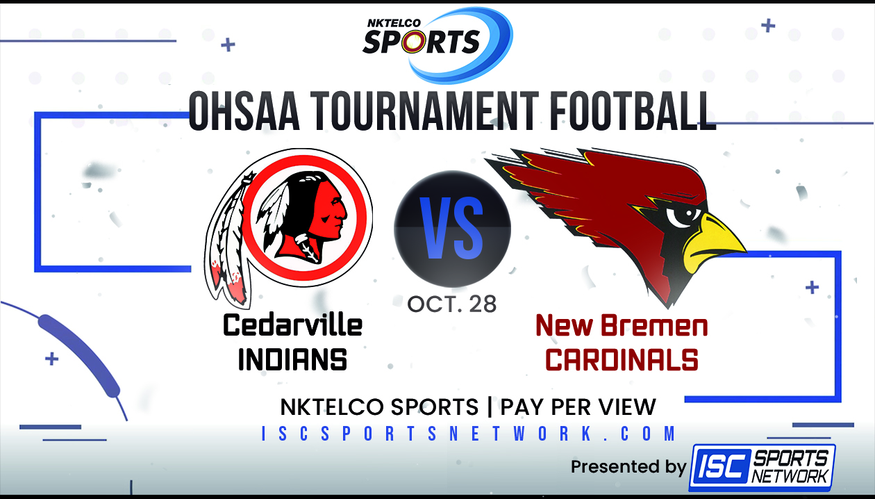 2022 OHSAA FB Cedarville at New Bremen 10/28