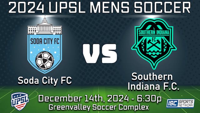 2024 UPSL Soda City FC at Southern In...