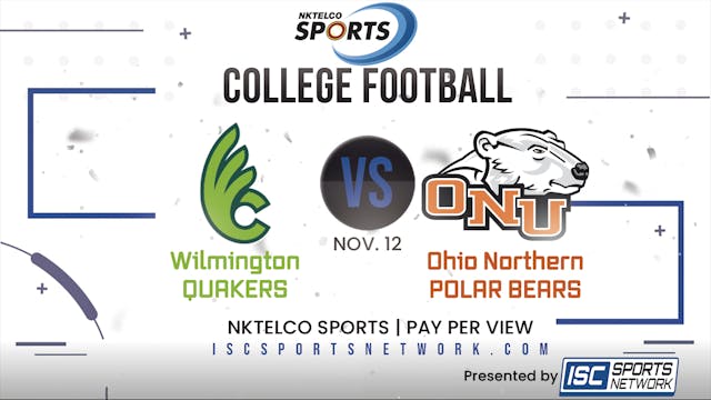 2022 CFB Wilmington at Ohio Northern ...