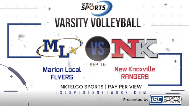 2022 GVB Marion Local at New Knoxville 9/15