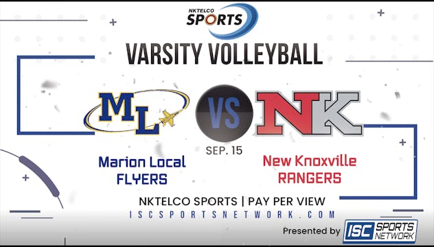 2022 GVB Marion Local at New Knoxvill...