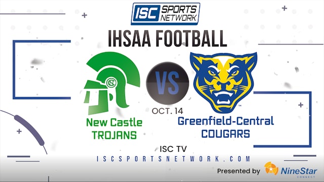 2022 FB New Castle at Greenfield-Central 10/14