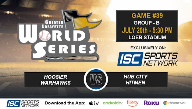 2019 GLWS BSB Hoosier Warhawks vs Hub...