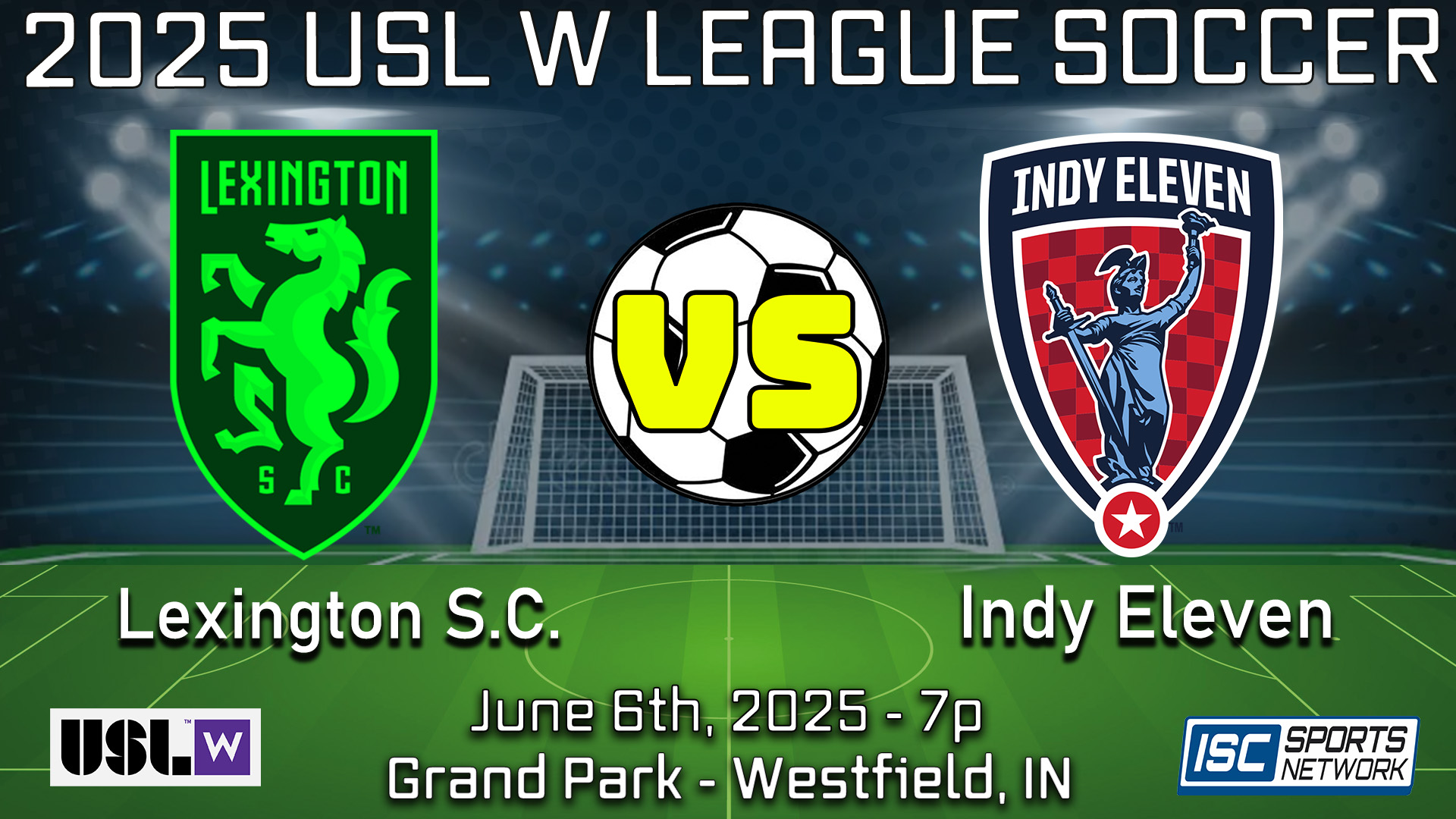 2025 USLW Lexington S.C. at Indy Eleven - 06/06