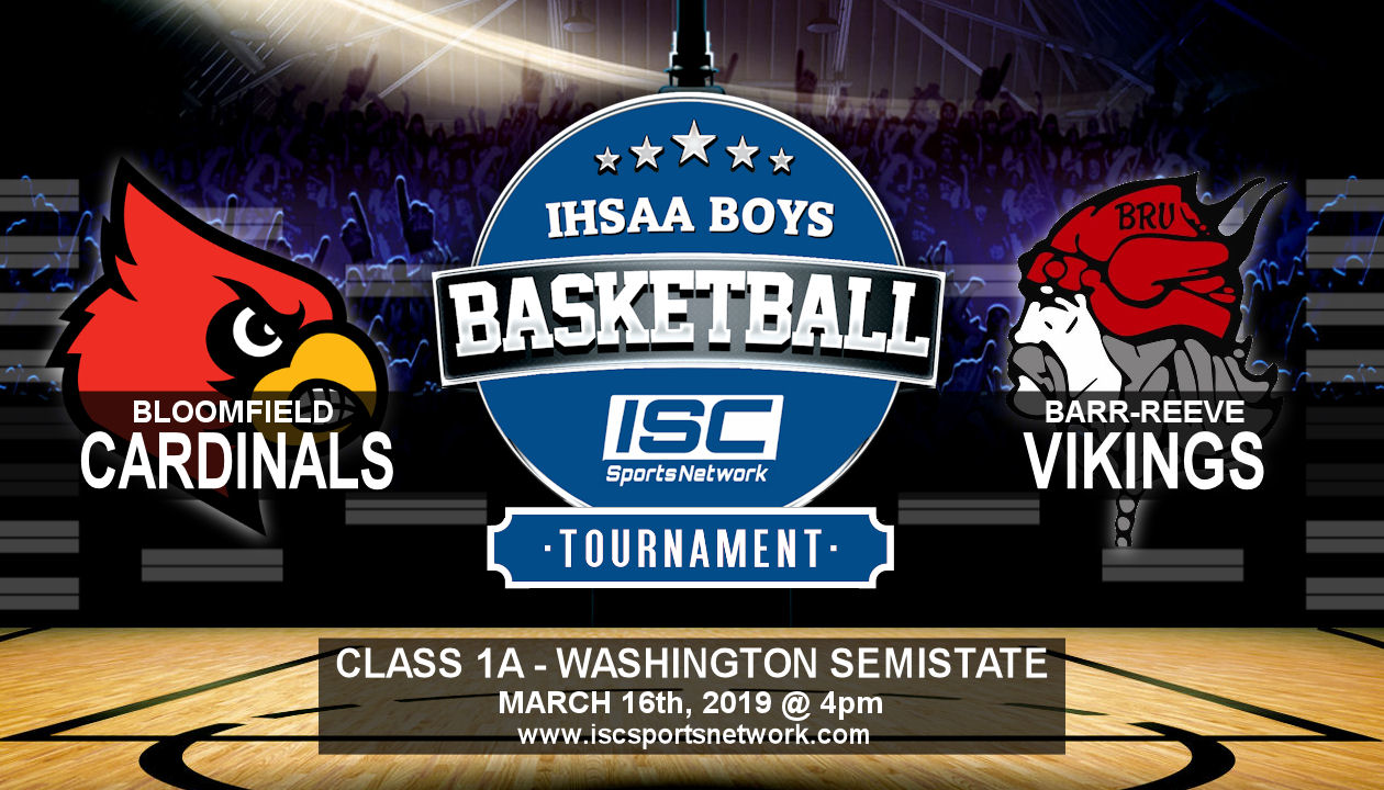 2019 IHSAA BBB Bloomfield vs Barr-Reeve