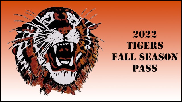 2022 Jackson Center Tigers Fall Season Pass