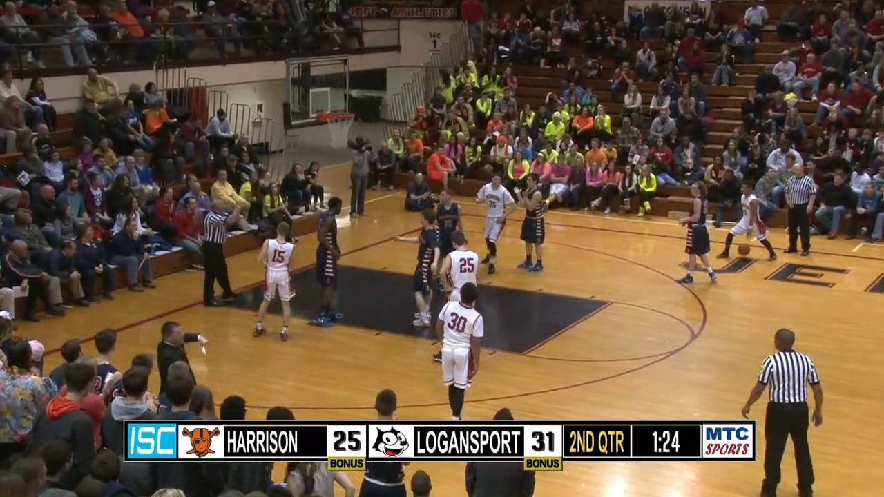 2015 Sectionals Harrison vs Logansport Munoz shot