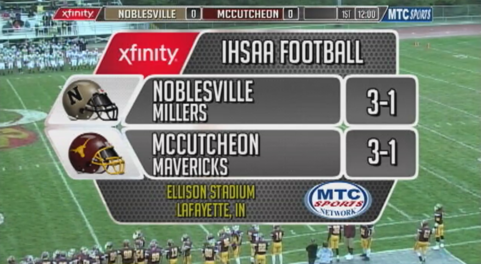 2013 FB Noblesville at McCutcheon