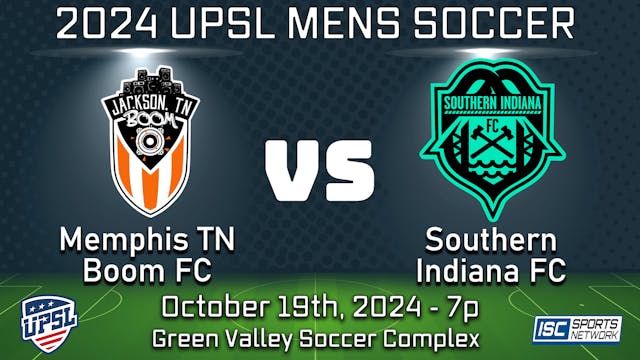 2024 UPSL Memphis Boom FC at Southern...