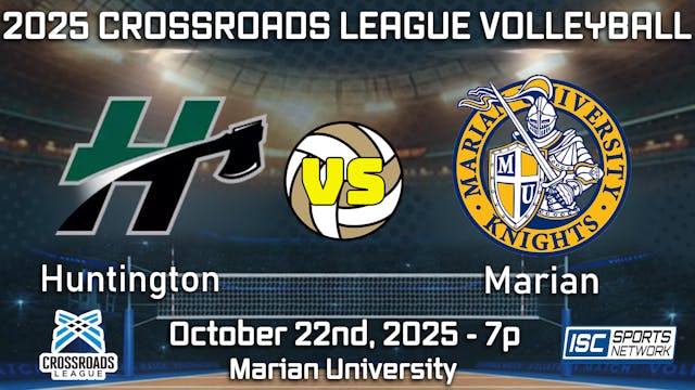 2025 WVB Huntington at Marian 10/22