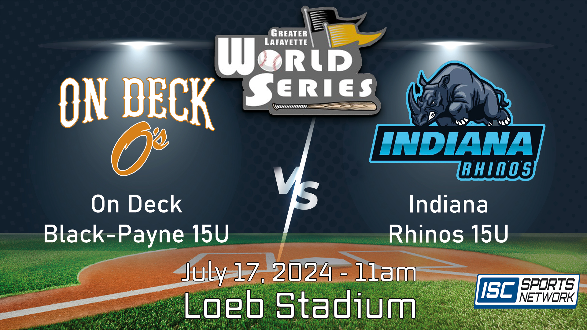 2024 GLWS BSB On Deck Black-Payne vs Indiana Rhinos 15U 7/18