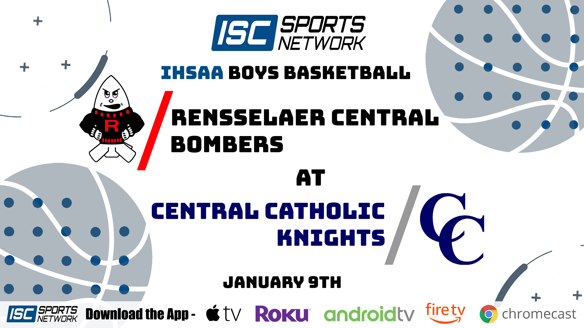2021 BBB Rensselaer at Central Catholic 1/9