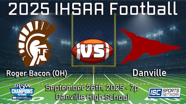 2025 FB Roger Bacon at Danville - 09/26
