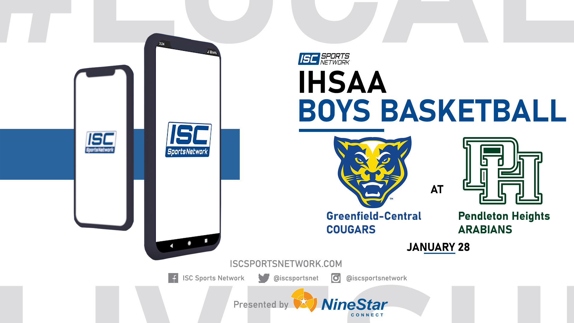 2022 BBB Greenfield Central at Pendleton Heights 1/28