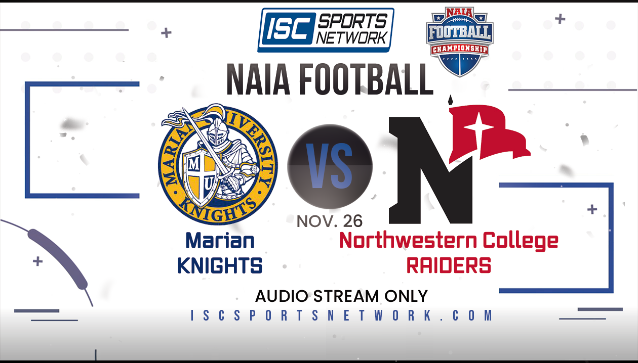 2022 NAIA CFB Marian at Northwestern College 11/26
