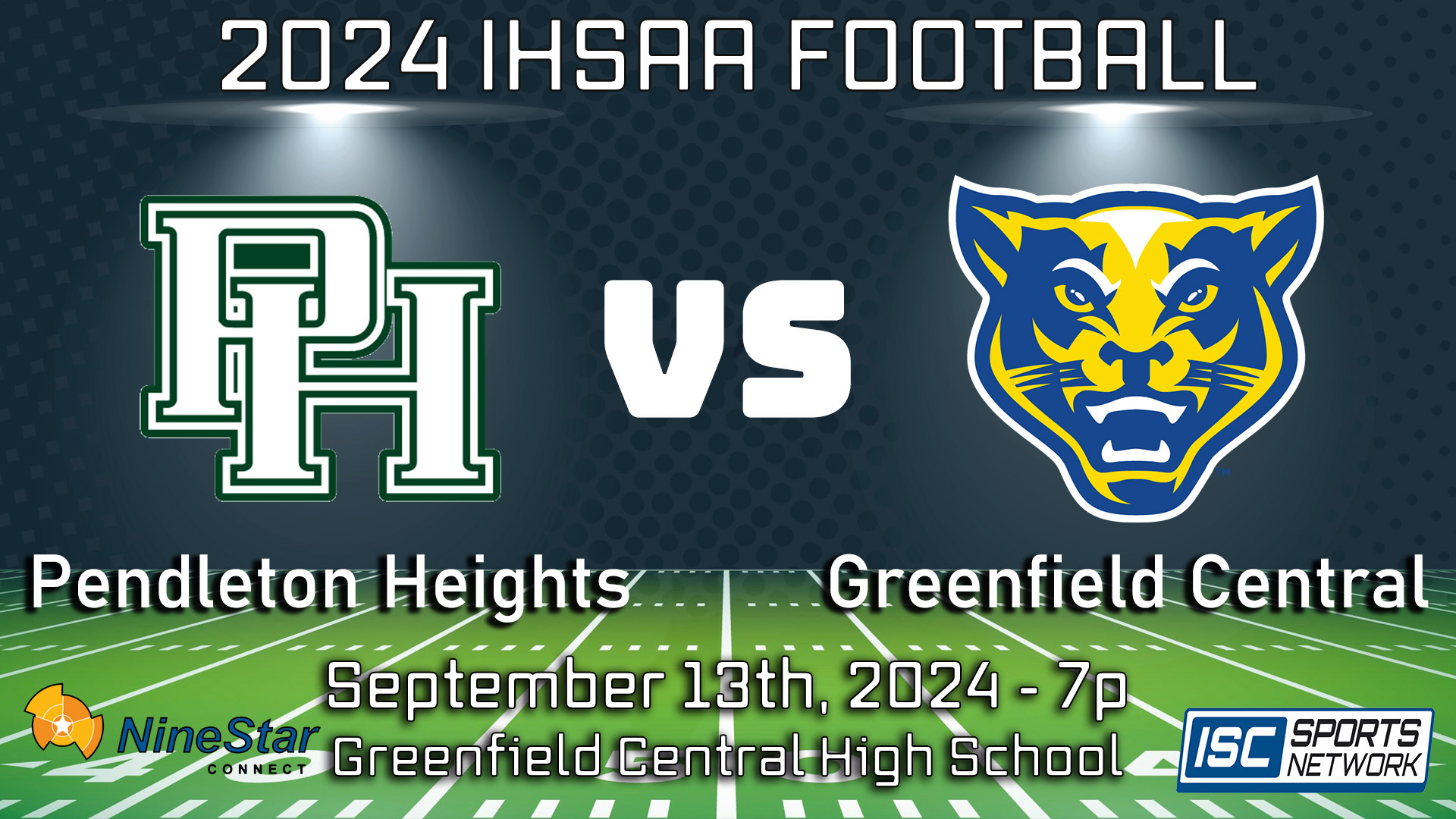 2024 FB Pendleton Heights at Greenfield Central - 9/13