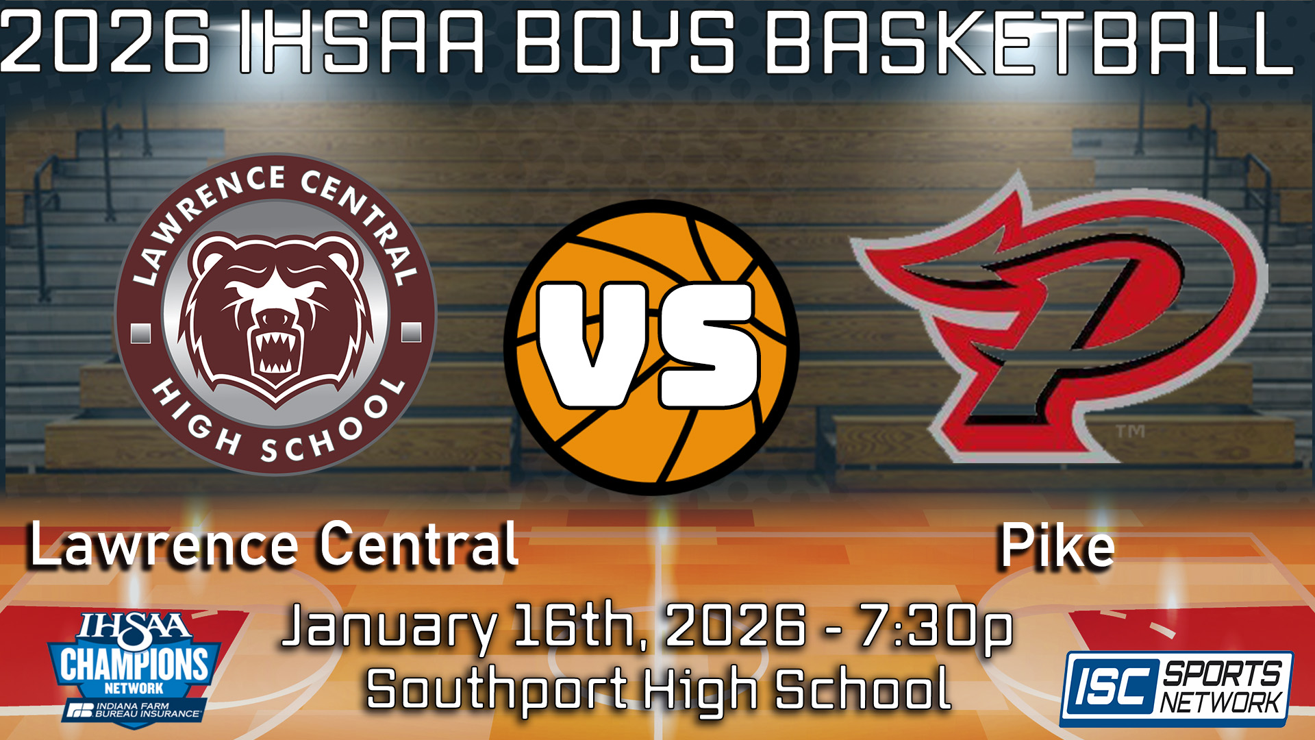2026 BBB Lawrence Central vs. Pike - 01/16