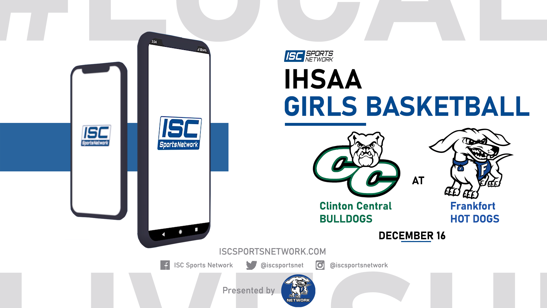 2021 GBB Clinton Central at Frankfort 12/16