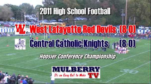 2011 FB West Lafayette at Central Catholic