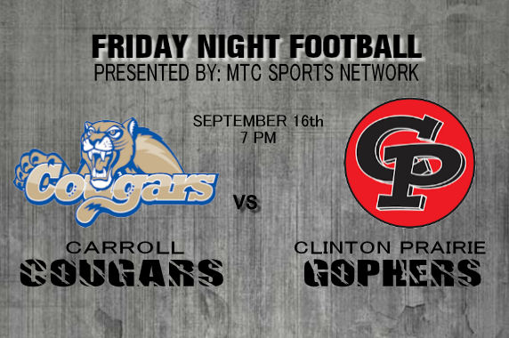 2016 FB Carroll at Clinton Prairie