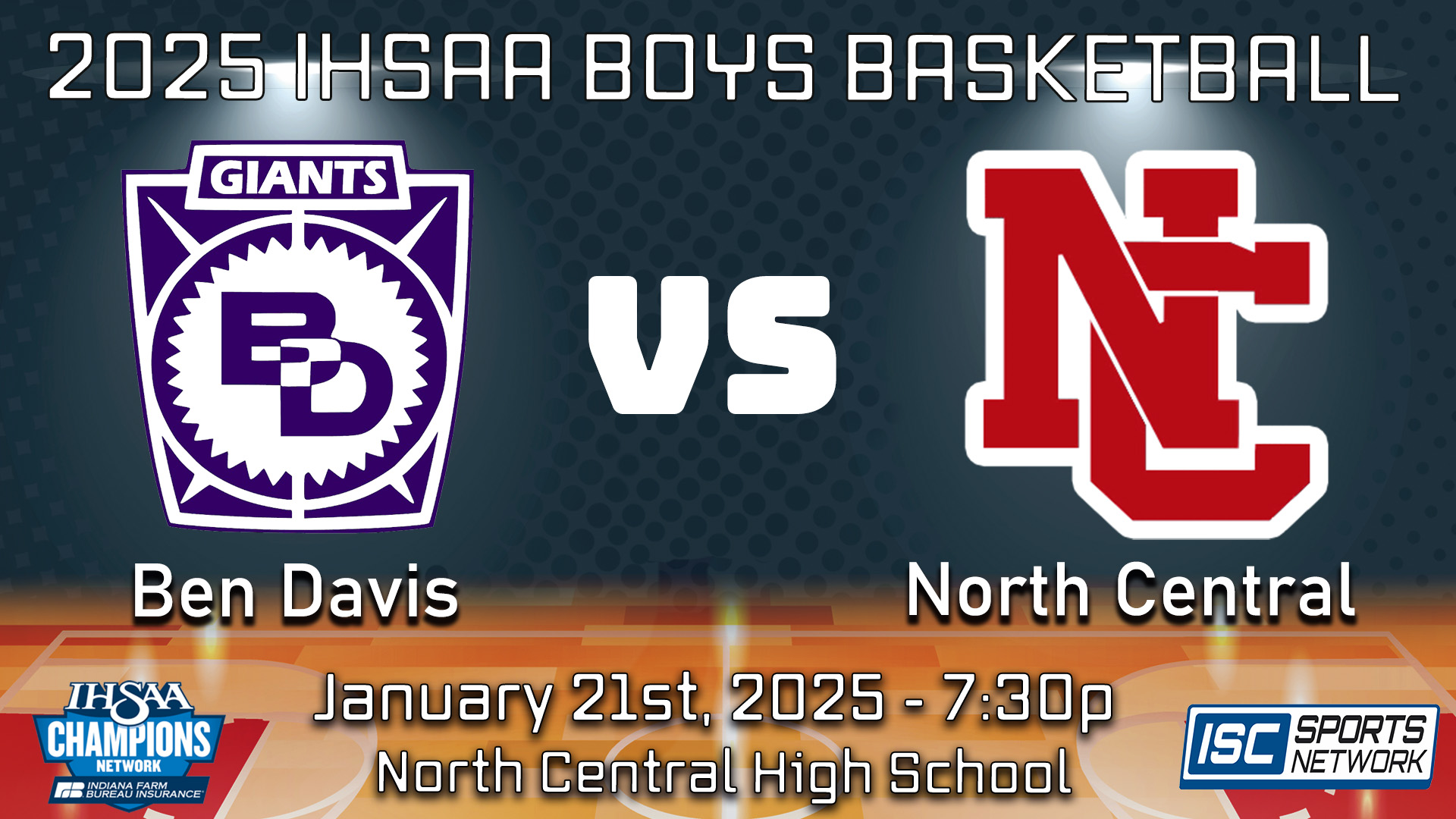 2025 BBB Ben Davis at North Central - 01/22