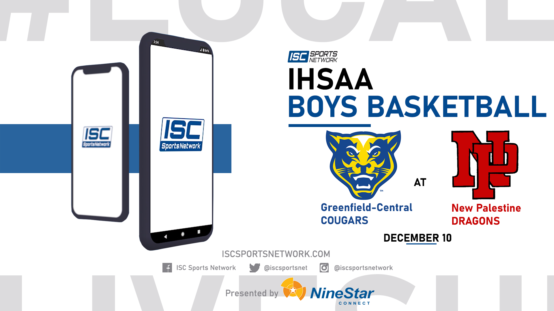 2021 BBB Greenfield-Central at New Palestine 12/10