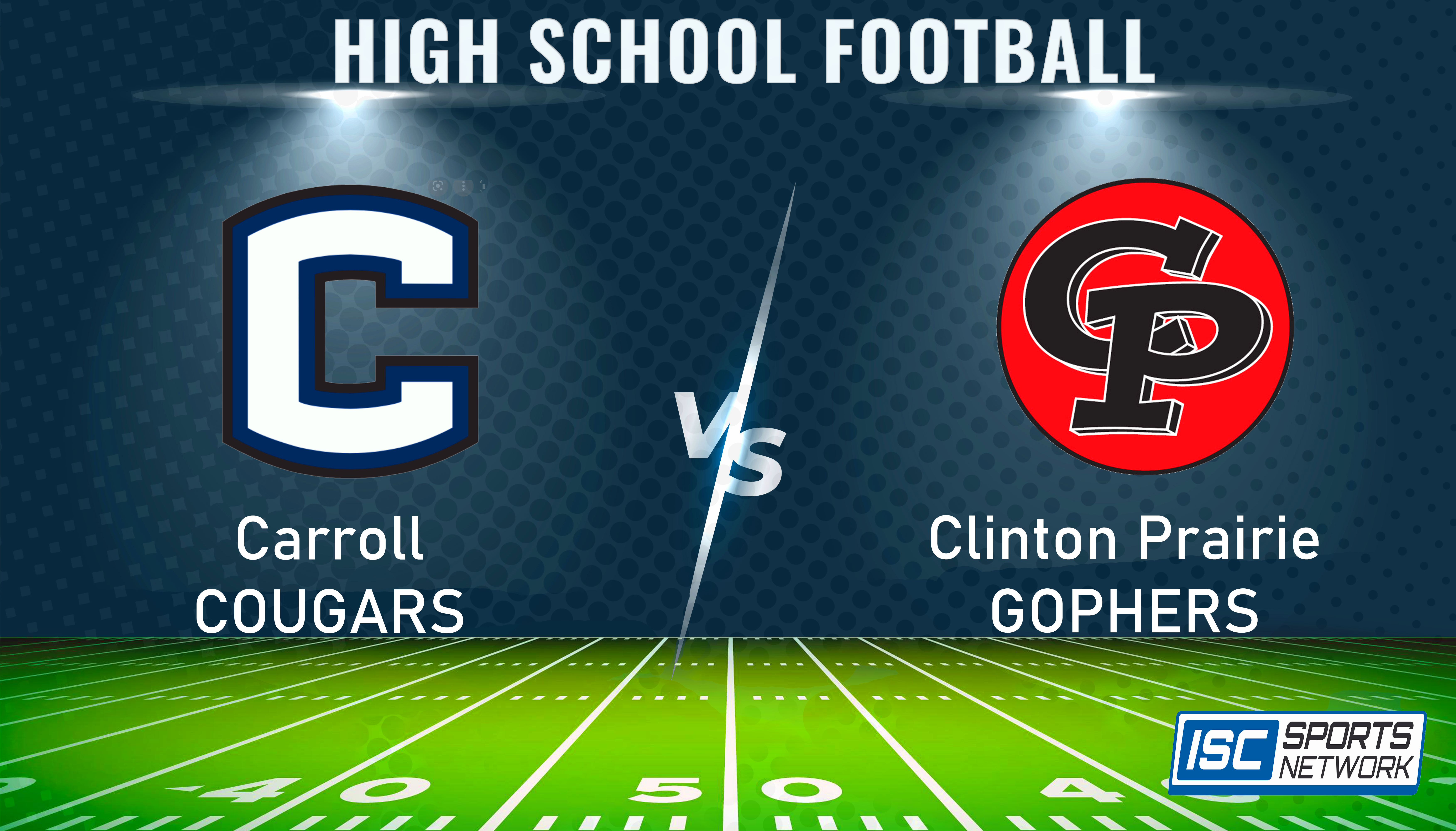 2023 FB Carroll at Clinton Prairie 10/6